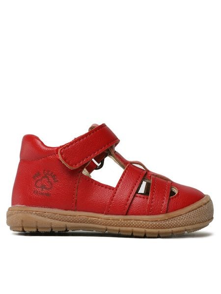 Primigi Sandały 3902233 Czerwony. Czerwone sandały chłopięce Primigi, ze skóry, bez zapięcia. Za 159.99 zł.