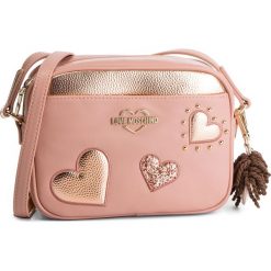 Torebka LOVE MOSCHINO - JC4060PP17LF0600 Rosa. Czerwone listonoszki damskie Love Moschino, bez wzorów, ze skóry ekologicznej, bez dodatków. W wyprzedaży za 429.00 zł.