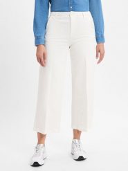 Comma casual identity Spodnie culottes - Alva Kobiety Bawełna biały, 40. Białe spodnie materiałowe damskie comma casual identity, bez wzorów, z bawełny, casualowe. Za 279.95 zł.