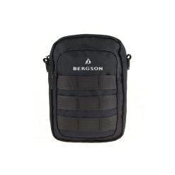 Torba turystyczna na ramię/pasek Shoulder bag. Czarne paski męskie Bergson, bez wzorów, na ramię. W wyprzedaży za 79.00 zł.