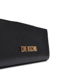 LOVE MOSCHINO Torebka JC4144PP1OLS0000 Czarny. Czarne torebki klasyczne damskie Love Moschino, bez wzorów, ze skóry, wizytowe, bez kołnierzyka, bez ramiączek. Za 859.99 zł.