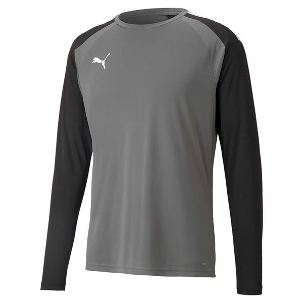 T-Shirt Puma Teampacer Gk Ls Jersey Dorosłych. Szare t-shirty męskie Puma, s, bez wzorów, z jersey, bez kołnierzyka. Za 180.99 zł.