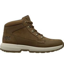 Buty Helly Hansen Richmond M 11611-741 brązowe. Brązowe buty sportowe na co dzień męskie z materiału, bez zapięcia. Za 925.71 zł.