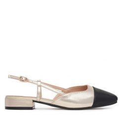 Baleriny Clara Barson. Żółte baleriny damskie Clara Barson, bez wzorów, bez obcasa. Za 119.99 zł.