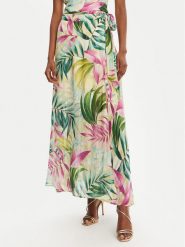 Guess Spódnica midi W5GD66 WH9Z2 Kolorowy Regular Fit. Spódniczki damskie Guess, xs, z aplikacjami, z syntetyku, midi. Za 259.99 zł.