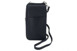 Portfel listonoszka 2w1 BARBERINI'S czarny 908-1. Czarne shopper bag damskie Barberinis, bez wzorów, ze skóry, przez ramię, duże, bez dodatków. Za 159.99 zł.