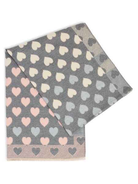 Marie Lund Szalik Kobiety wiskoza szary|różowy|wielokolorowy, ONE SIZE. Czerwone szaliki i kominy damskie Marie Lund, bez wzorów, z wiskozy. Za 99.95 zł.