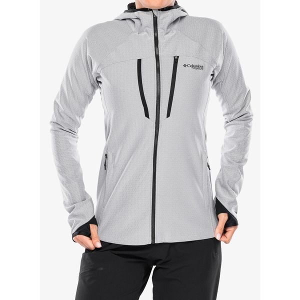 Kurtka damska Columbia Arctic Crest Bonded Full Zip. Szare kurtki damskie Columbia, s, bez wzorów, bez kaptura. Za 390.49 zł.