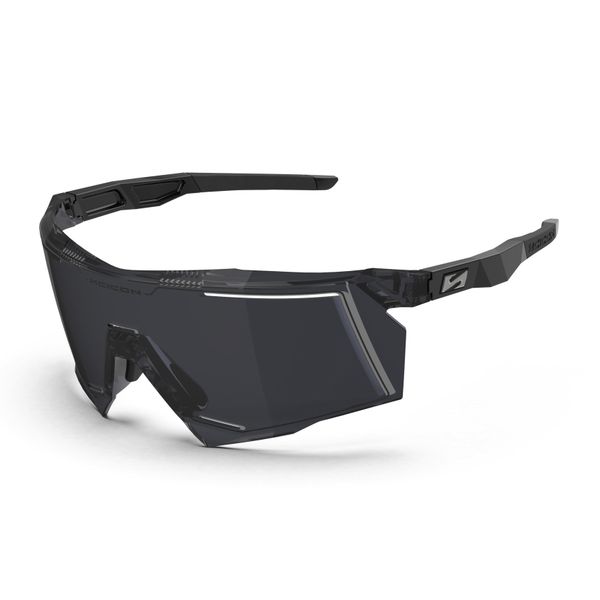 Sportowe okulary przeciwsłoneczne Aerostorm Czarny Dym. Czarne okulary przeciwsłoneczne damskie SCICON SPORTS. Za 602.40 zł.