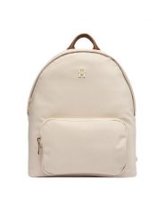 Tommy Hilfiger Plecak Popette Dome Backpack AW0AW17939 Écru. Plecaki damskie Tommy Hilfiger, bez wzorów, ze skóry. Za 449.99 zł.