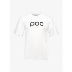 Koszulka bawełniana damska POC Tee. Białe bluzki sportowe damskie POC, bez wzorów, z bawełny, bez ramiączek. Za 149.99 zł.