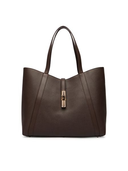 Furla Torebka Goccia L WB01788 BX3353 CN 2460S Brązowy ciemny. Brązowe torebki klasyczne damskie Furla, bez wzorów, ze skóry, bez dodatków. Za 1,439.00 zł.