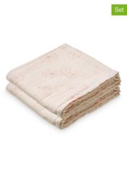 Cam Cam Copenhagen Muślinowe chusty (2 szt.) w kolorze beżowym do odbijania rozmiar: onesize. Brązowe chusty i apaszki dziecięce Cam Cam Copenhagen, z bawełny. Za 34.99 zł.