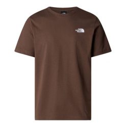 The North Face T-shirt męski casual bawełniany, rozmiar L. Brązowe t-shirty męskie The North Face, l, bez wzorów, z bawełny, bez kołnierzyka. Za 291.99 zł.