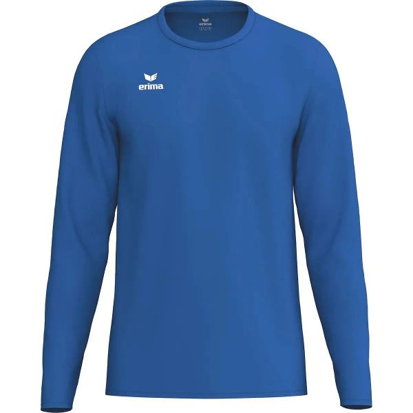 Koszulka z długim rękawem Erima Intro. Niebieskie t-shirty sportowe męskie Erima, m, z poliesteru, bez ramiączek, do piłki nożnej. Za 138.00 zł.