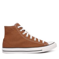 Trampki Converse. Brązowe trampki i tenisówki męskie Converse, bez wzorów, bez zapięcia. Za 349.99 zł.