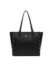 U.S. Polo Assn. Torebka BIUXT8894WVP Czarny. Czarne torebki klasyczne damskie U.S. Polo Assn., bez wzorów, ze skóry, bez dodatków. Za 164.99 zł.