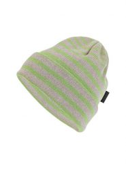 Elkline Czapka beanie "Hamburger" w kolorze zielono-szarym rozmiar: onesize. Zielone czapki męskie elkline, bez wzorów, z bawełny, sportowe. Za 106.94 zł.
