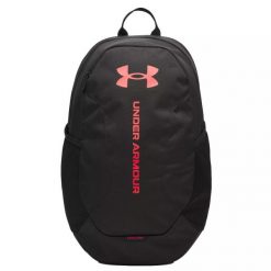 Plecak Under Armour Hustle Lite. Brązowe plecaki męskie Under Armour, bez wzorów, z materiału. Za 95.99 zł.