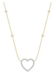 Diamonds lab grown Złoty naszyjnik z diamentami rozmiar: onesize. Żółte naszyjniki damskie Diamonds lab grown, złote. Za 3,893.99 zł.