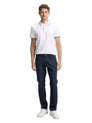 Tom Tailor Koszulka polo w kolorze białym rozmiar: M. Białe koszulki polo męskie Tom Tailor, m, bez wzorów, z bawełny, bez ramiączek. Za 61.31 zł.