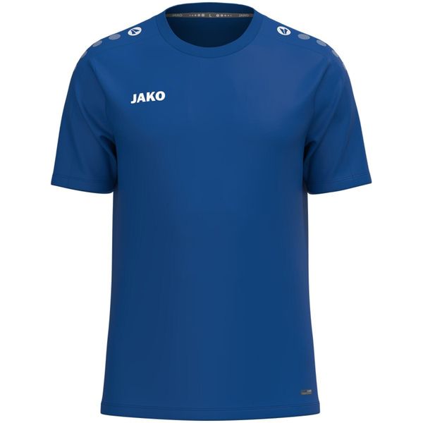 Koszulka z logo Jako One. Białe t-shirty sportowe męskie Jako, m, z materiału, bez ramiączek, do piłki nożnej. Za 93.05 zł.