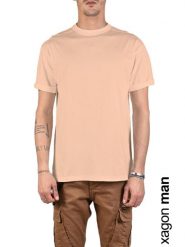 Xagon Man T-Shirt | A2108 1Z X0044 | Mężczyzna | Łososiowy. Czerwone t-shirty męskie Xagon, m, bez wzorów, z bawełny, bez kołnierzyka. W wyprzedaży za 119.00 zł.