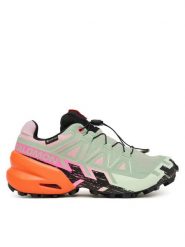 Salomon Trekkingi Speedcross 6 Gtx Icon L45486900 Zielony jasny. Zielone obuwie trekkingowe damskie Salomon. Za 729.99 zł.