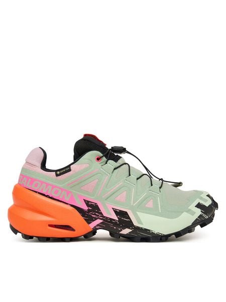 Salomon Trekkingi Speedcross 6 Gtx Icon L45486900 Zielony jasny. Zielone obuwie trekkingowe damskie Salomon. Za 729.99 zł.