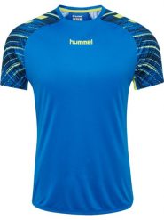Koszulka treningowa Hummel Blaze Pro. Niebieskie t-shirty damskie HUMMEL, xl, z jersey, bez ramiączek, na fitness i siłownię. Za 109.50 zł.