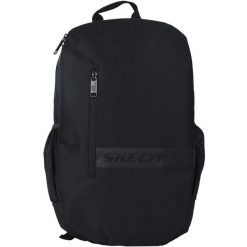 Plecak, Skechers Stunt Backpack SKCH7680-BLK, pojemność: 20 L. Czarne plecaki damskie Skechers, bez wzorów, z materiału, sportowe. Za 99.99 zł.