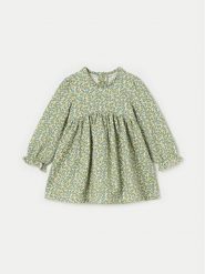 Mayoral Sukienka codzienna 2926 Zielony Regular Fit. Zielone sukienki dziewczęce Mayoral, bez wzorów, z bawełny, bez ramiączek. Za 69.99 zł.