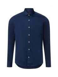 Finshley & Harding Koszula Mężczyźni Slim Fit Bawełna niebieski, XL. Niebieskie koszule męskie Finshley & Harding, m, bez wzorów, z bawełny, bez kołnierzyka, bez ramiączek. Za 199.95 zł.