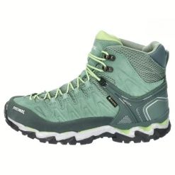 Buty turystyczne damskie Meindl Lite Hike Lady z membraną Gore - Tex. Zielone buty sportowe na co dzień damskie MEINDL, bez wzorów, z gore-texu, do biegania. Za 1,099.90 zł.