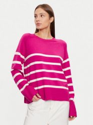 Pieces Sweter Sia 17146322 Różowy Regular Fit. Czerwone swetry klasyczne damskie Pieces, s, z syntetyku, bez kołnierzyka. Za 79.99 zł.