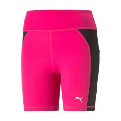 Legginsy fitness PUMA Fit 5" Short krótkie. Czerwone legginsy damskie Puma, xs, bez wzorów, z elastanu, na fitness i siłownię. Za 73.99 zł.