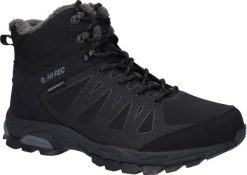 Buty trekkingowe męskie Hi-Tec Raven Insulated Wp. Czarne buty trekkingowe męskie Hi-tec, na zimę, z materiału, bez zapięcia, trekkingowe. Za 456.80 zł.
