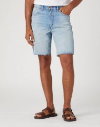 WRANGLER FRONTIER SHORT MĘSKIE SZORTY KRÓTKIE SPODENKI SUNFADE W16WEI180 112334229. Szorty męskie Wrangler, bez kołnierzyka. Za 209.99 zł.