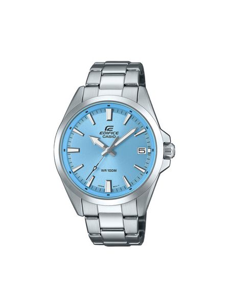 Casio Zegarek Edifice EFV-100D -2BVUEF Srebrny. Szare, analogowe zegarki męskie Casio, srebrne. Za 399.99 zł.