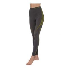 Legginsy damskie termoaktywne Brubeck DRY. Szare bielizna termoaktywna damska Brubeck, bez wzorów, z elastanu. Za 129.99 zł.