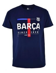 Koszulka FC Barcelona - licencjonowana. Białe t-shirty sportowe męskie FC Barcelona, s, z bawełny, bez ramiączek, do piłki nożnej. Za 115.50 zł.