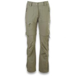Spodnie Ande New Palma T-Zip Off Damskie. Zielone spodnie materiałowe damskie Ande, s, z elastanu, trekkingowe. Za 280.99 zł.