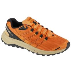 Buty do biegania Merrell Fly Strike J068439 pomarańczowe. Brązowe obuwie do biegania damskie . Za 443.22 zł.