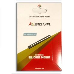 Długi pasek tylnego oświetlenia Sigma Blaze/Curve/Infinity. Czarne paski męskie SIGMA SPORT, bez wzorów. Za 97.75 zł.
