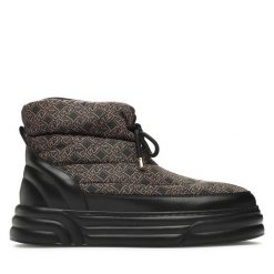 Botki Liu Jo. Brązowe botki damskie Liu Jo, bez obcasa, na płaskiej podeszwie, bez zapięcia. Za 829.99 zł.