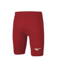 Szorty Mizuno Team Core mid undertight. Czerwone szorty męskie Mizuno, bez kołnierzyka. Za 221.00 zł.