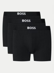BOSS Komplet bokserek BOSS ONE 50544272 Czarny. Czarne bokserki męskie Boss, bez wzorów, z bawełny. Za 199.99 zł.