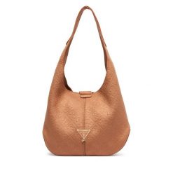 Torebka Guess. Brązowe torebki klasyczne damskie Guess, z aplikacjami, bez dodatków. Za 264.99 zł.
