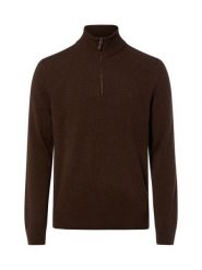 Polo Ralph Lauren sweter z wełny typu troyer Mężczyźni Wełna brązowy, XXL. Brązowe swetry męskie Polo Ralph Lauren, m, bez wzorów, z wełny, bez kołnierzyka. Za 1,199.95 zł.