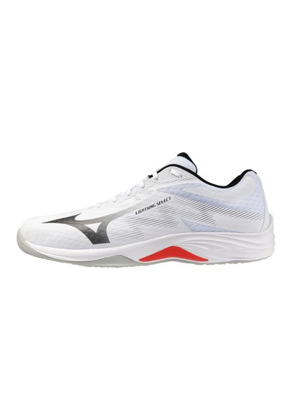 Buty do siatkówki Mizuno Lightning Select. Białe obuwie do biegania damskie Mizuno. Za 269.99 zł.